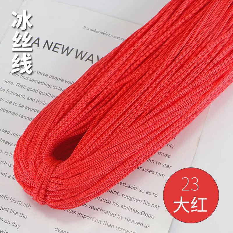 Benang PP 3mm/ Benang Nylon Crochet/ Tali PP / Bag Crochet Yarn/ PP Rope/ Bag Yarn/ Benang Tali Nylon