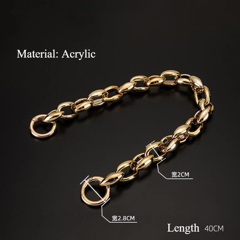 ACRYLIC Handbag Charm/ Bag Chain/ Hand Carry Bag Chain/ Bag Accessories/ Pearl Bag Strap/ Tali Beg/ Rantai Beg
