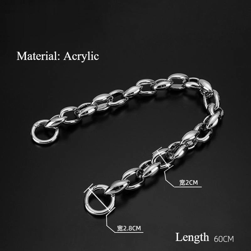 ACRYLIC Handbag Charm/ Bag Chain/ Hand Carry Bag Chain/ Bag Accessories/ Pearl Bag Strap/ Tali Beg/ Rantai Beg