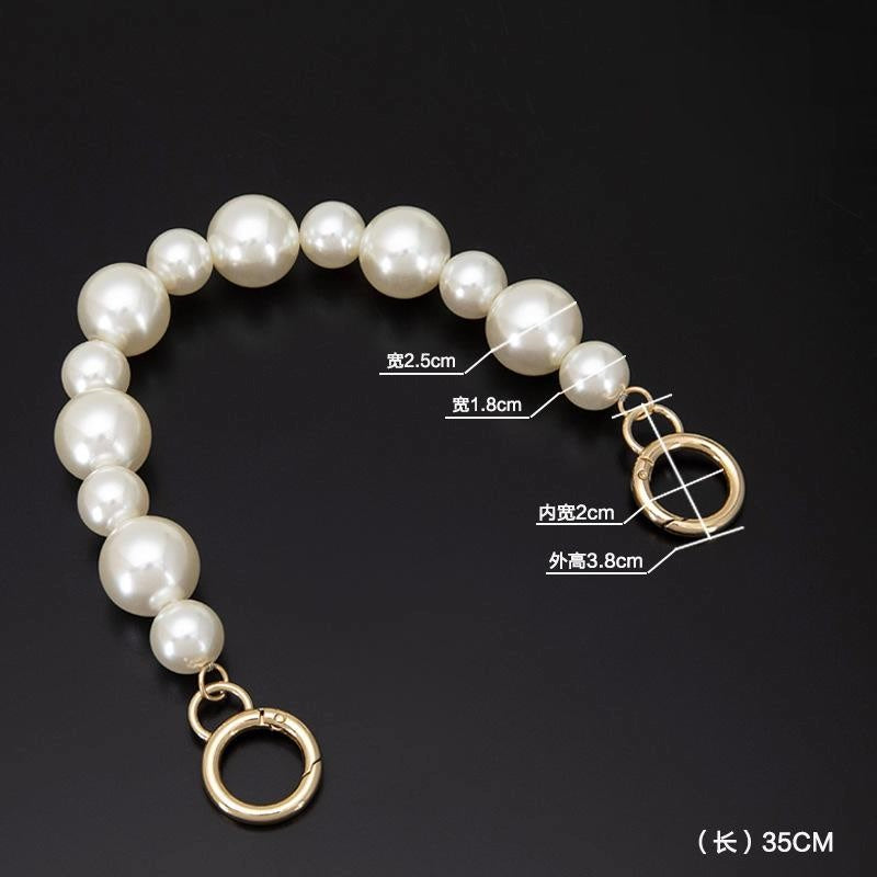 Acrylic Bag Chain- Bag Accessories/ Pearl Chain/ Pearl Bag Handle/ Bag Straps/Bag Charms