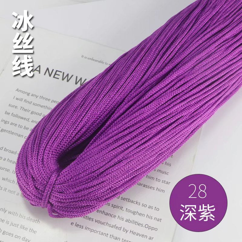 Benang PP 3mm/ Benang Nylon Crochet/ Tali PP / Bag Crochet Yarn/ PP Rope/ Bag Yarn/ Benang Tali Nylon