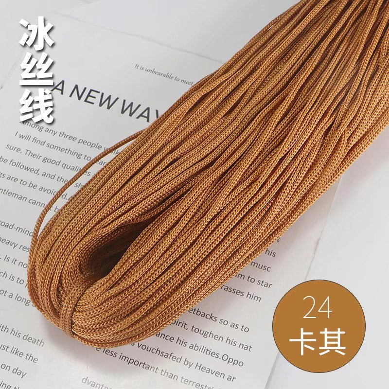 Benang PP 3mm/ Benang Nylon Crochet/ Tali PP / Bag Crochet Yarn/ PP Rope/ Bag Yarn/ Benang Tali Nylon