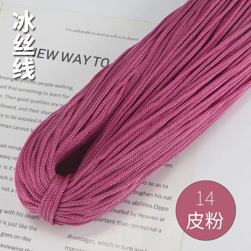 Benang PP 3mm/ Benang Nylon Crochet/ Tali PP / Bag Crochet Yarn/ PP Rope/ Bag Yarn/ Benang Tali Nylon
