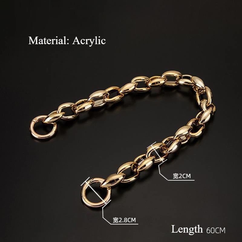 ACRYLIC Handbag Charm/ Bag Chain/ Hand Carry Bag Chain/ Bag Accessories/ Pearl Bag Strap/ Tali Beg/ Rantai Beg