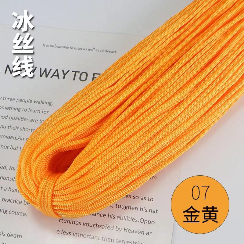 Benang PP 3mm/ Benang Nylon Crochet/ Tali PP / Bag Crochet Yarn/ PP Rope/ Bag Yarn/ Benang Tali Nylon