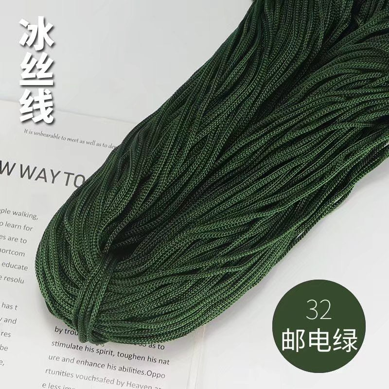 Benang PP 3mm/ Benang Nylon Crochet/ Tali PP / Bag Crochet Yarn/ PP Rope/ Bag Yarn/ Benang Tali Nylon