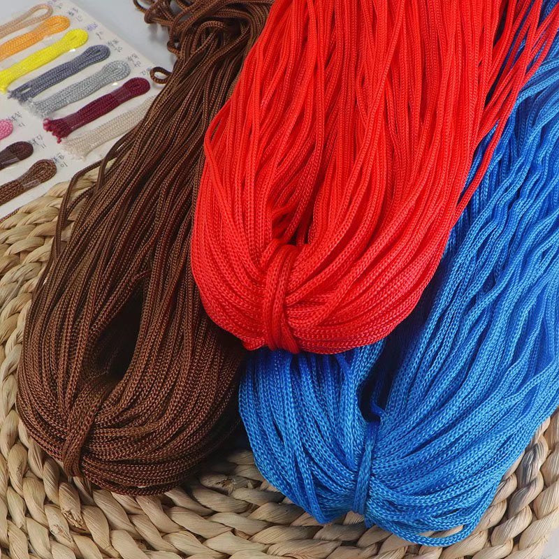 Benang PP 3mm/ Benang Nylon Crochet/ Tali PP / Bag Crochet Yarn/ PP Rope/ Bag Yarn/ Benang Tali Nylon