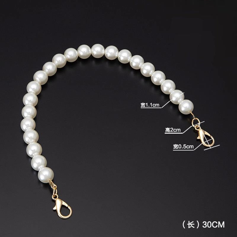 Acrylic Bag Chain- Bag Accessories/ Pearl Chain/ Pearl Bag Handle/ Bag Straps/Bag Charms