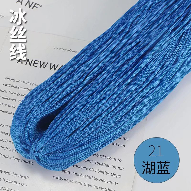 Benang PP 3mm/ Benang Nylon Crochet/ Tali PP / Bag Crochet Yarn/ PP Rope/ Bag Yarn/ Benang Tali Nylon