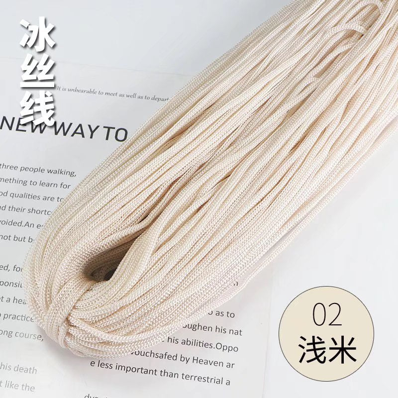 Benang PP 3mm/ Benang Nylon Crochet/ Tali PP / Bag Crochet Yarn/ PP Rope/ Bag Yarn/ Benang Tali Nylon