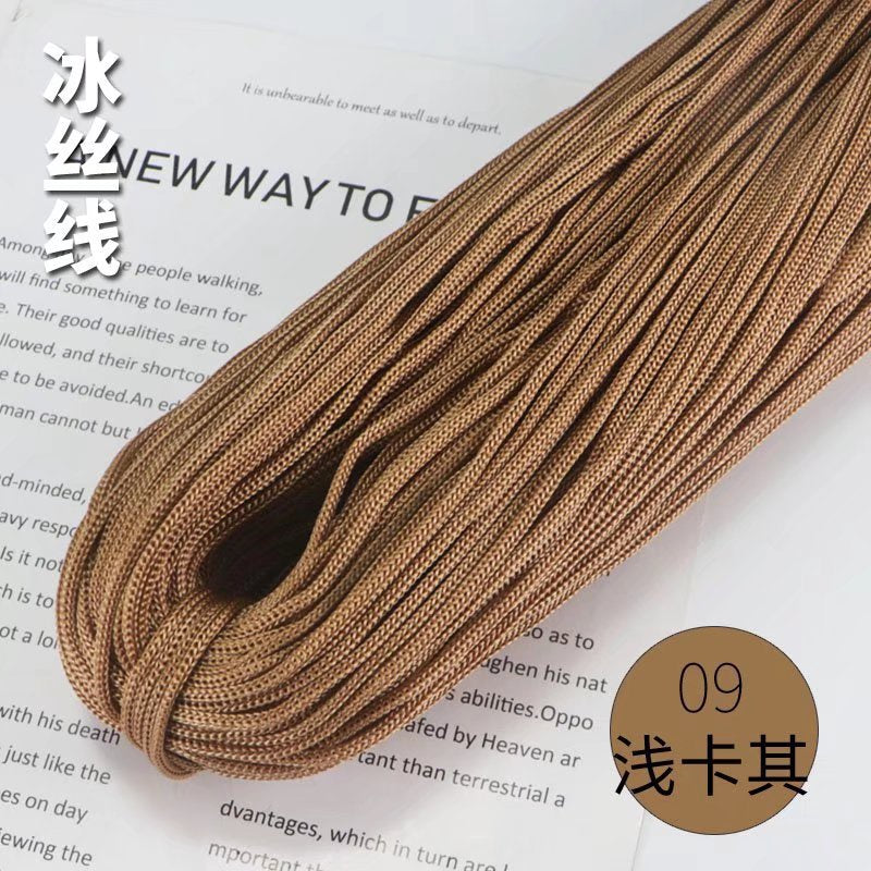 Benang PP 3mm/ Benang Nylon Crochet/ Tali PP / Bag Crochet Yarn/ PP Rope/ Bag Yarn/ Benang Tali Nylon