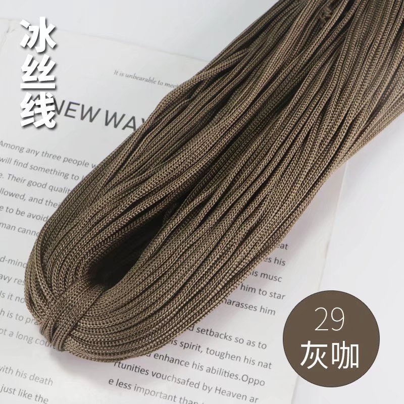Benang PP 3mm/ Benang Nylon Crochet/ Tali PP / Bag Crochet Yarn/ PP Rope/ Bag Yarn/ Benang Tali Nylon