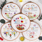 Beginner Embroidery kit/ Starter Embroidery Kit/ Needlework for Beginners/ Basic Stitching Embroidery Set/ Sulam Tangan