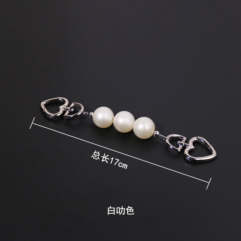 Bag Extension Chain/ Pearl Bag Chain/ Bag Accessories/ Shoulder Strap Extension/ Bag Chain Extension Strap/ Detachable