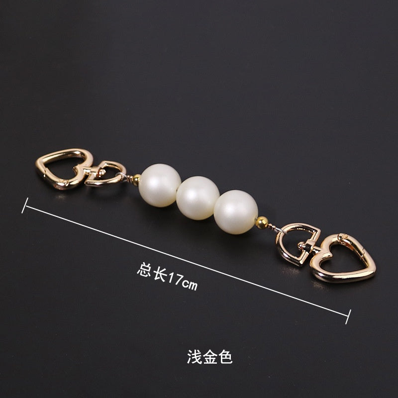 Bag Extension Chain/ Pearl Bag Chain/ Bag Accessories/ Shoulder Strap Extension/ Bag Chain Extension Strap/ Detachable