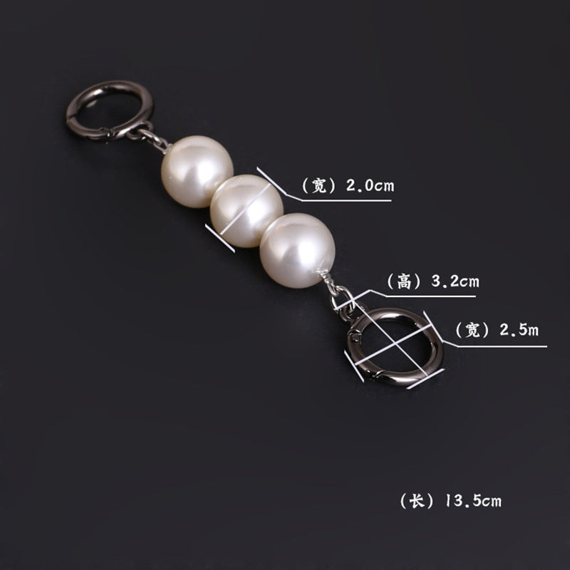 Bag Extension Chain/ Pearl Bag Chain/ Bag Accessories/ Shoulder Strap Extension/ Bag Chain Extension Strap/ Detachable