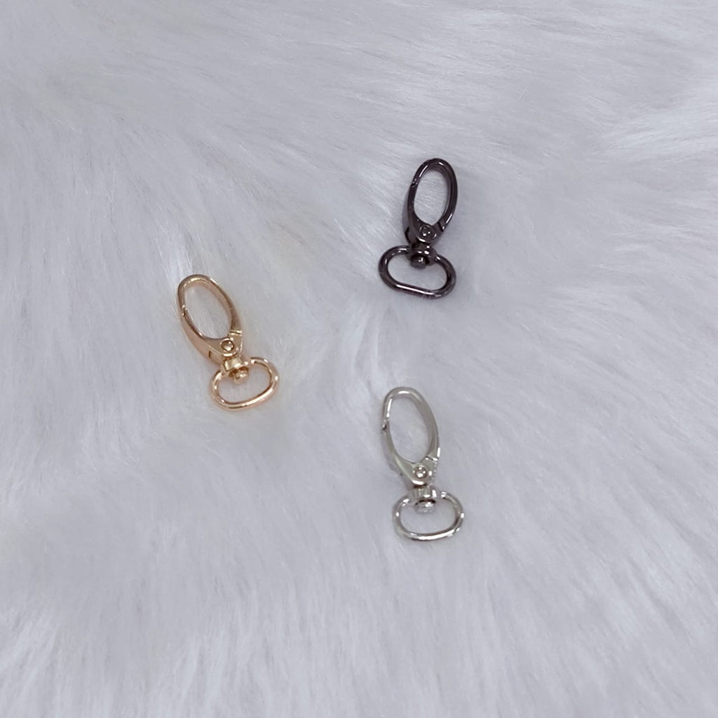 Oval Swivel Lobster Clasps/ Bag Accessories/ Bag Hook/ Bag Buckle/ Hook Buckle/ Clasps set/ Zinc Alloy Hardware