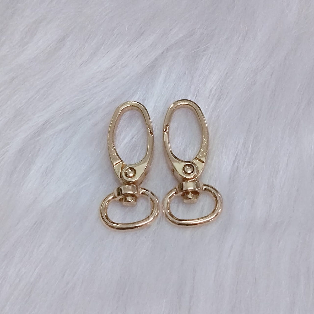 Oval Swivel Lobster Clasps/ Bag Accessories/ Bag Hook/ Bag Buckle/ Hook Buckle/ Clasps set/ Zinc Alloy Hardware