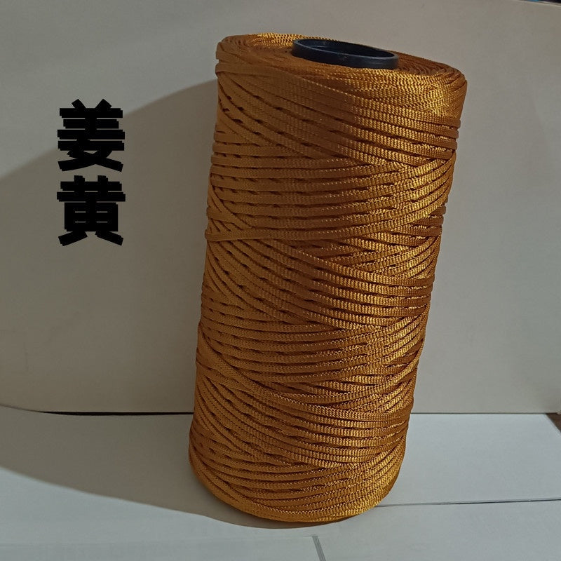 250g Flat Ribbon Yarn/ benang kait beg/ Icy Yarn/ Tape Yarn/ Tali Beg/ crochet yarn/ 丝光线/冰丝棉麻扁带线