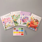 CLEARANCE Creative Watercolor Painting Book Decompression Coloring Book Graffiti Drawing Book Cartoon with Paint