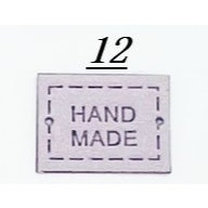 5pcs Handmade Microfiber Label Tag Color Tag Mini Tag handmade 迷你彩色手工制作标签