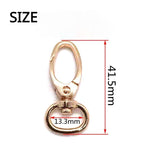 Oval Swivel Lobster Clasps/ Bag Accessories/ Bag Hook/ Bag Buckle/ Hook Buckle/ Clasps set/ Zinc Alloy Hardware