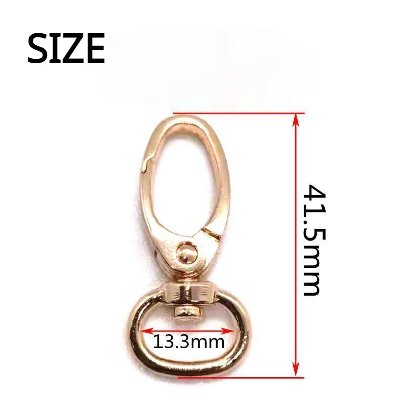 Oval Swivel Lobster Clasps/ Bag Accessories/ Bag Hook/ Bag Buckle/ Hook Buckle/ Clasps set/ Zinc Alloy Hardware