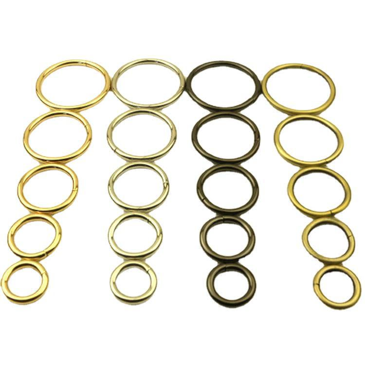 Seamless Ring / Link Loop Ring/ Jump Ring Connector for Bag / Open End Circle Connection Buckle/ Metal Buckle Ring