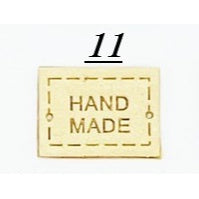 5pcs Handmade Microfiber Label Tag Color Tag Mini Tag handmade 迷你彩色手工制作标签