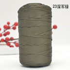 250g Flat Ribbon Yarn/ benang kait beg/ Icy Yarn/ Tape Yarn/ Tali Beg/ crochet yarn/ 丝光线/冰丝棉麻扁带线