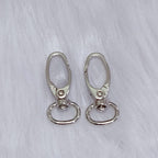 Oval Swivel Lobster Clasps/ Bag Accessories/ Bag Hook/ Bag Buckle/ Hook Buckle/ Clasps set/ Zinc Alloy Hardware