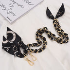 New Silk Scarf Chain DIY Woven Bag Hardware Accessories Portable Shoulder Strap