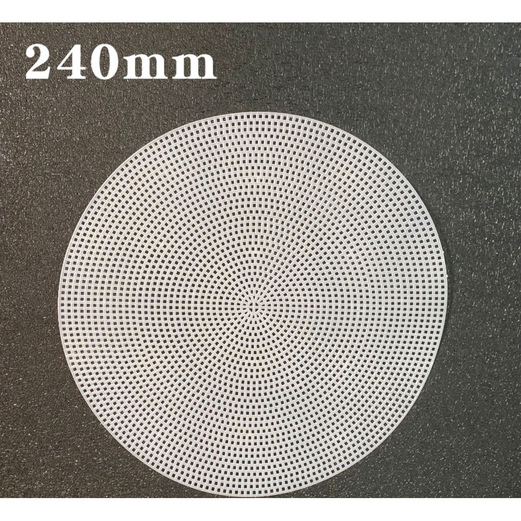 Plastic Grid/ Bag Mesh/ Plastic Coaster Mesh/ Canvas Mesh/ Benang Kait Beg/ Jaring Plastik/ Canvas Mesh Sheet / 包包网格片