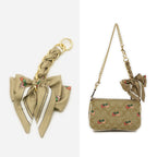 Bag Extension Chain Bowknot Bag Chain Bag Deco Hanging Chain Strap DIY Bag Chain Adjustable Lengthened Shoulder Underarm