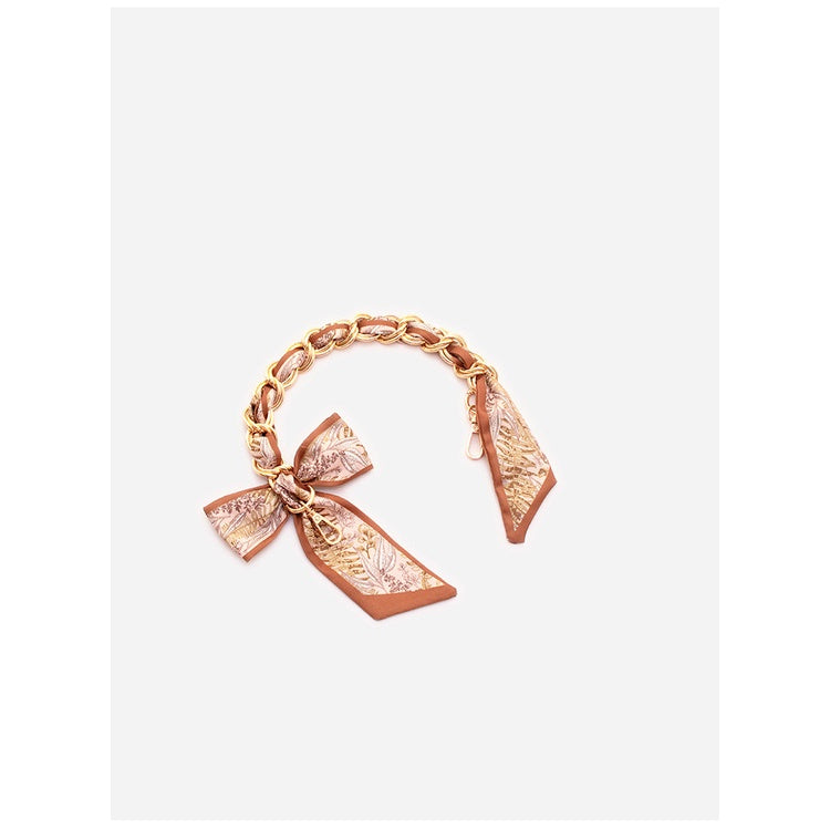 Bag Chain Bowknot Bag Strap Portable Purse Bag Accessories Decorative Ornaments Hand Strap underarm bag strap