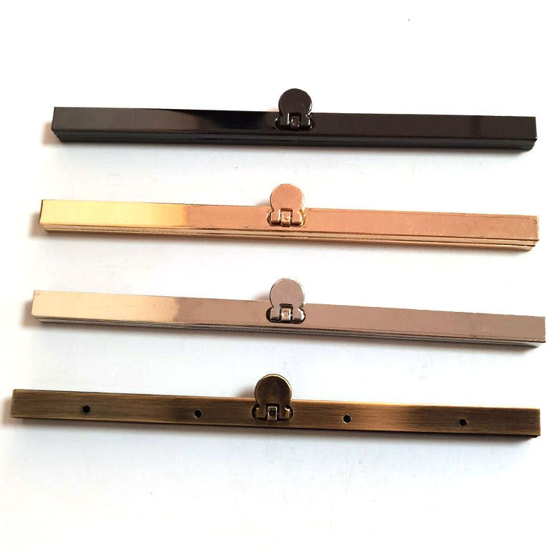 11.4/19cm Wallet Clips Purse/Wallet Frame Handmade Bag Frame Kiss Clasp Lock Edge Strip Clasp Wallet accessories 口金钱包包配件