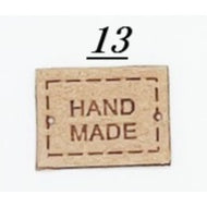 5pcs Handmade Microfiber Label Tag Color Tag Mini Tag handmade 迷你彩色手工制作标签