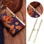 11.4/19cm Wallet Clips Purse/Wallet Frame Handmade Bag Frame Kiss Clasp Lock Edge Strip Clasp Wallet accessories 口金钱包包配件