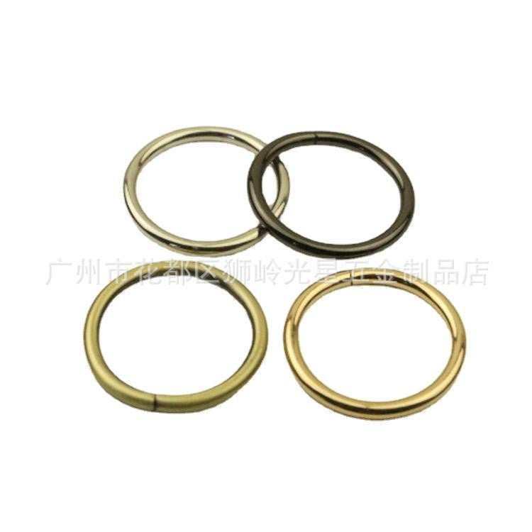 Seamless Ring / Link Loop Ring/ Jump Ring Connector for Bag / Open End Circle Connection Buckle/ Metal Buckle Ring