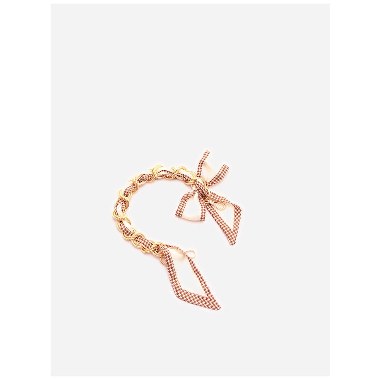 Bag Chain Bowknot Bag Strap Portable Purse Bag Accessories Decorative Ornaments Hand Strap underarm bag strap