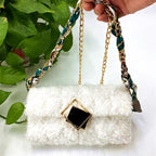 New Silk Scarf Chain DIY Woven Bag Hardware Accessories Portable Shoulder Strap