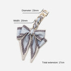Bag Extension Chain Bowknot Bag Chain Bag Deco Hanging Chain Strap DIY Bag Chain Adjustable Lengthened Shoulder Underarm