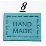 5pcs Handmade Microfiber Label Tag Color Tag Mini Tag handmade 迷你彩色手工制作标签