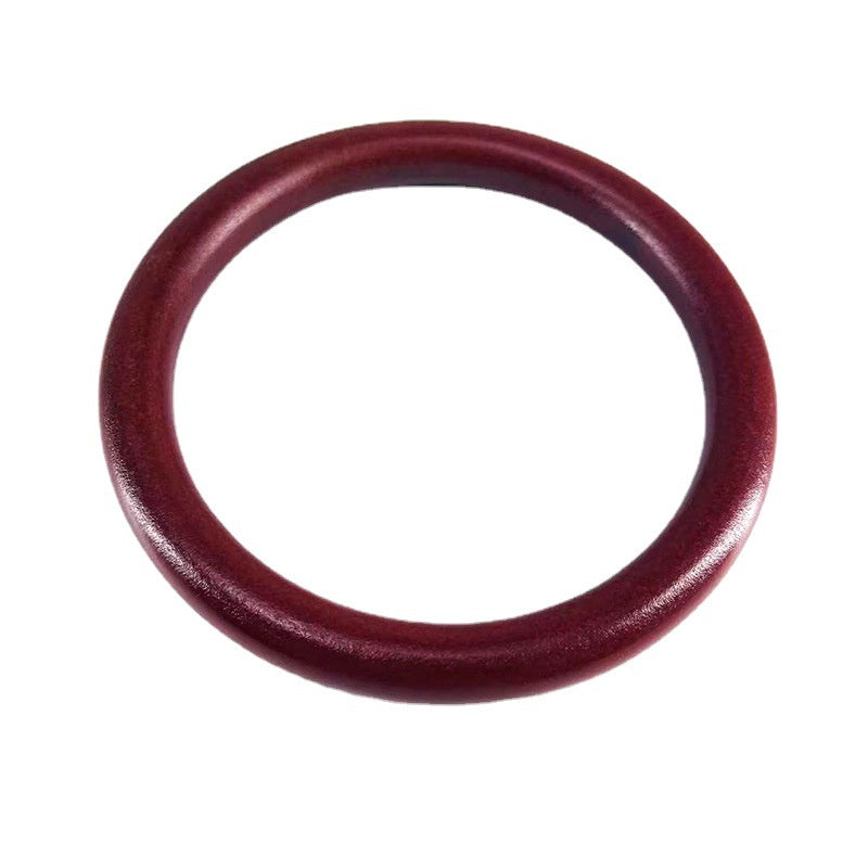 Round Wooden Handle for Handmade Handbag DIY Tote Purse Pemegang Beg Kayu O Handle
