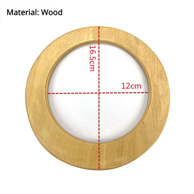 1 pair (2pcs) DIY bag accessories Wooden / Bamboo Bag Handle Wood Handle Pemegang Beg Kayu Bamboo Bag Handle