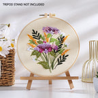 New Arrival Embroidery Kit Needlework/ Beginner Embroidery Set/ Set Sulaman Tangan/ DIY cross stitch set/ 刺绣材料包