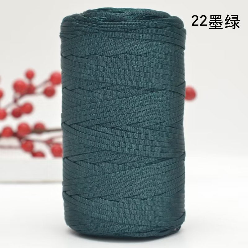 250g Flat Ribbon Yarn/ benang kait beg/ Icy Yarn/ Tape Yarn/ Tali Beg/ crochet yarn/ 丝光线/冰丝棉麻扁带线