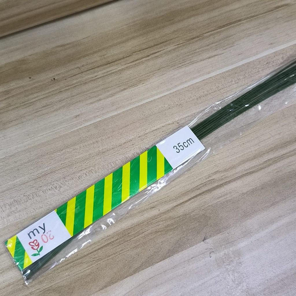 Flora Wire - Flower Wire - Dawai Bunga Hijau- Tape Hijau - Tape Bunga - Flower Stick- Floral Tape