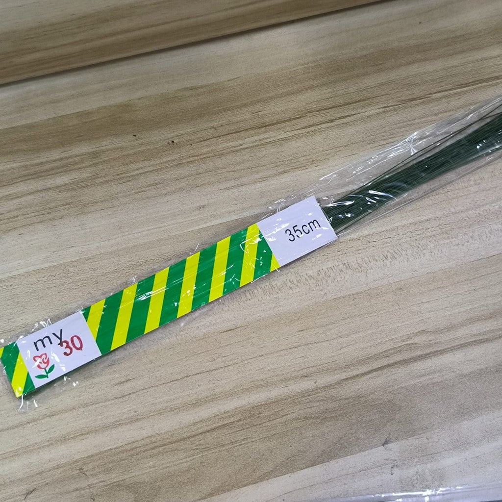 Flora Wire - Flower Wire - Dawai Bunga Hijau- Tape Hijau - Tape Bunga - Flower Stick- Floral Tape