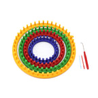Round Knitting Loom Set/ Crafting Artifact Knitting Tools/ Knitting Device/ Weaving Loom/ Hat Knitter/  袜子帽子编织神器/ 零基础编织器